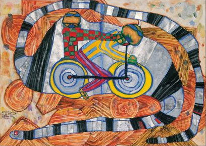 #Farbe_Opal Hundertwasser | 1436 Seeschlange (956)