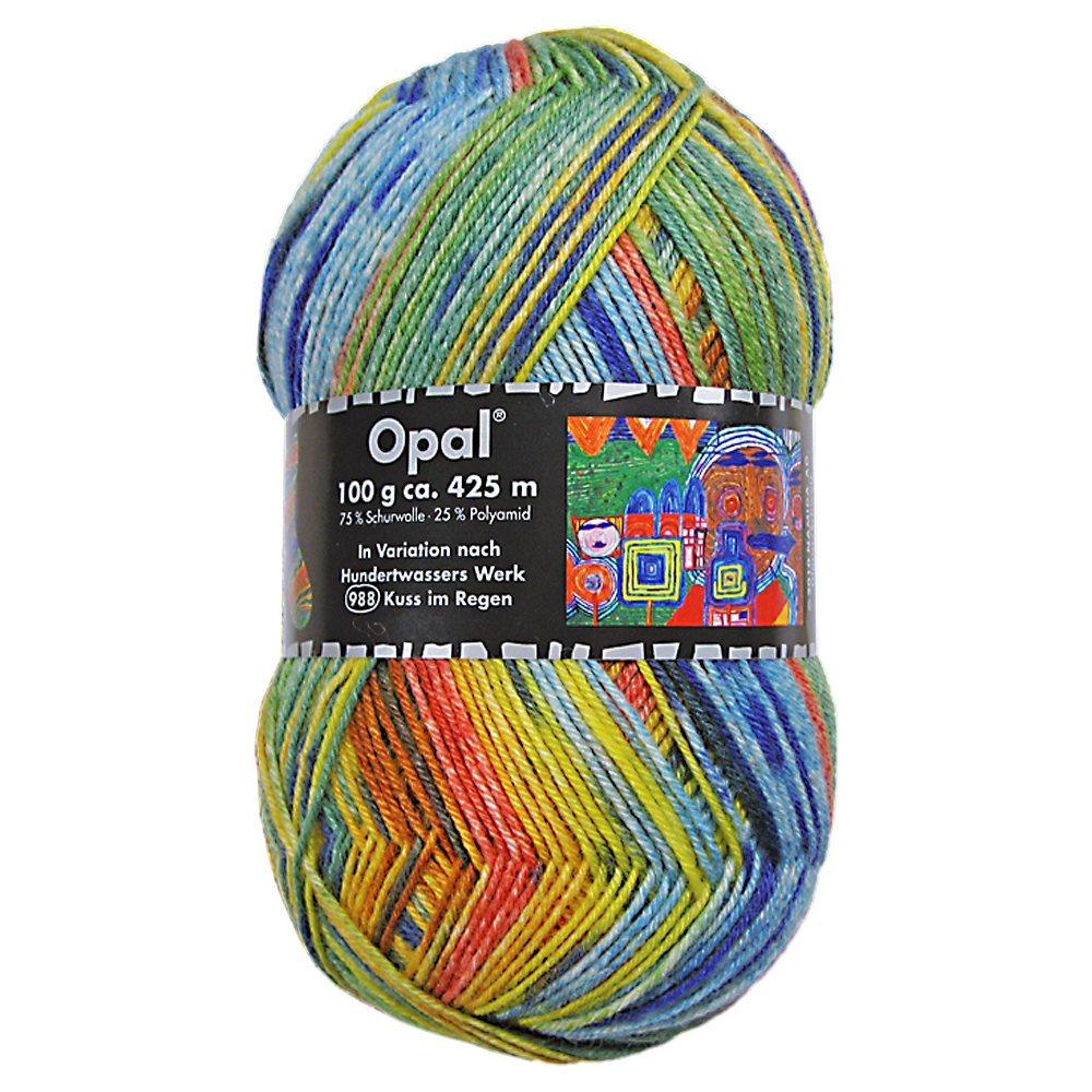 #Farbe_Opal Hundertwasser | 3200 Kuss im Regen (988)