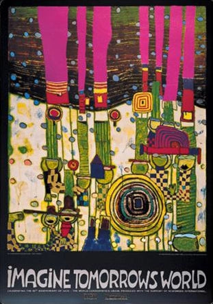 #Farbe_Opal Hundertwasser | 3203 Imagine Tomorrow's World (944C)