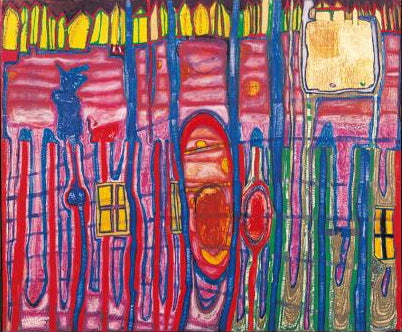 #Farbe_Opal Hundertwasser | 3205 Garten ohne Grund (467)