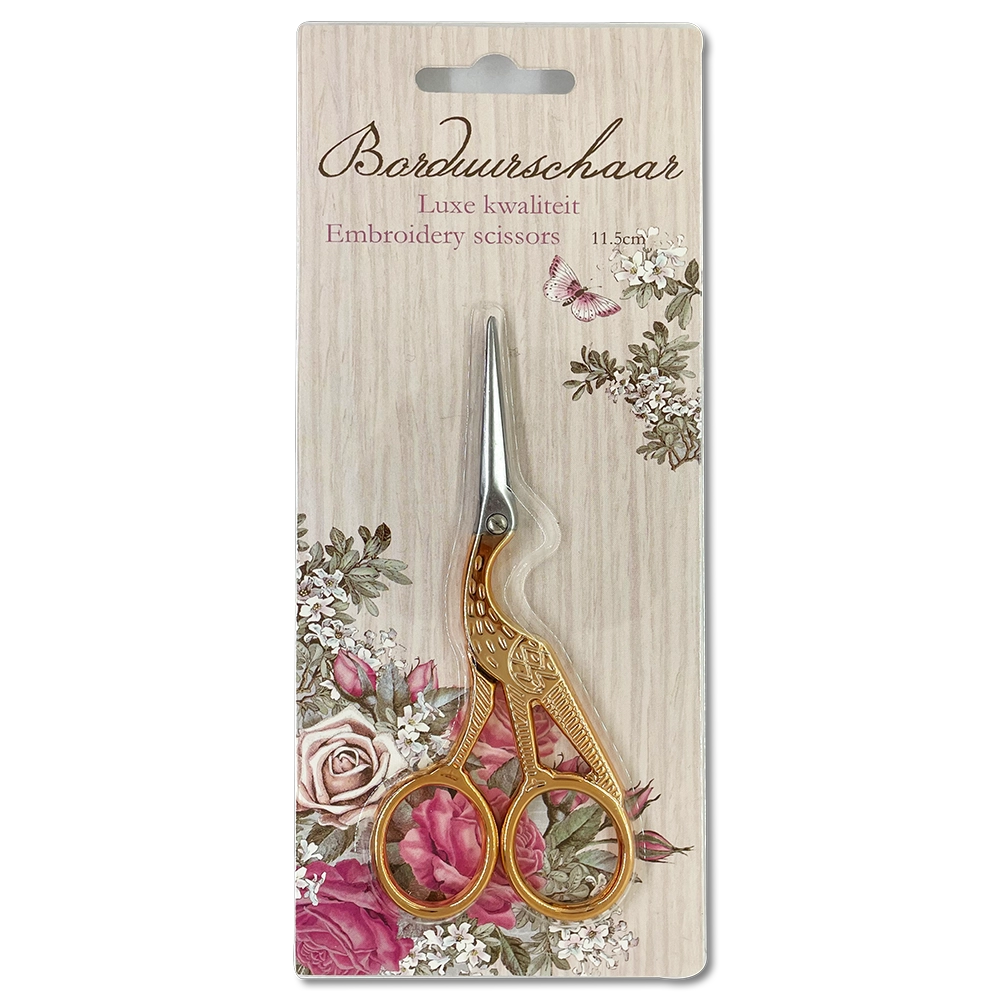 #Farbe_Opry Stickschere Storch | Roségold