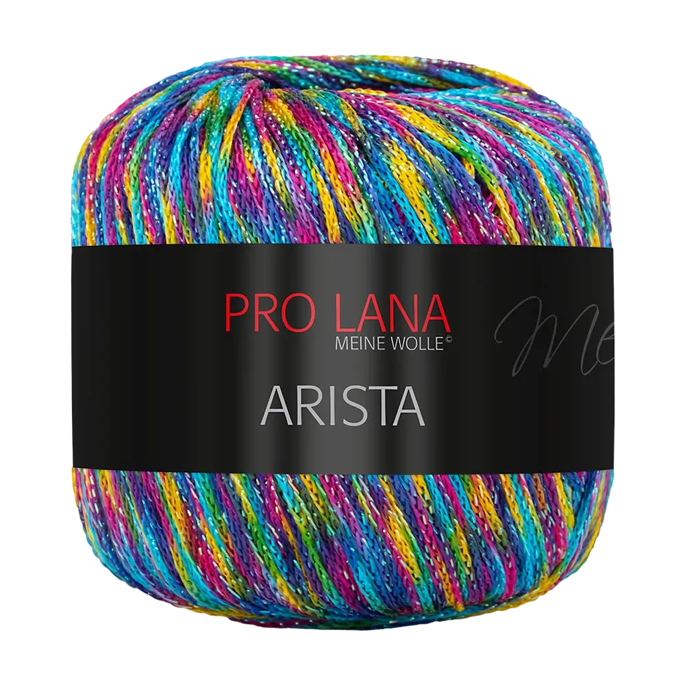 #Farbe_Pro Lana Arista | 351 Grün-Pink-Türkis