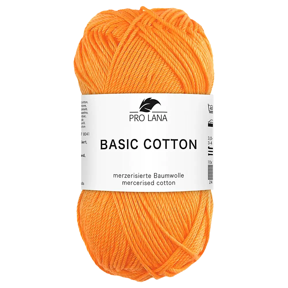 #Farbe_Pro Lana Basic Cotton | 28 Hellorange