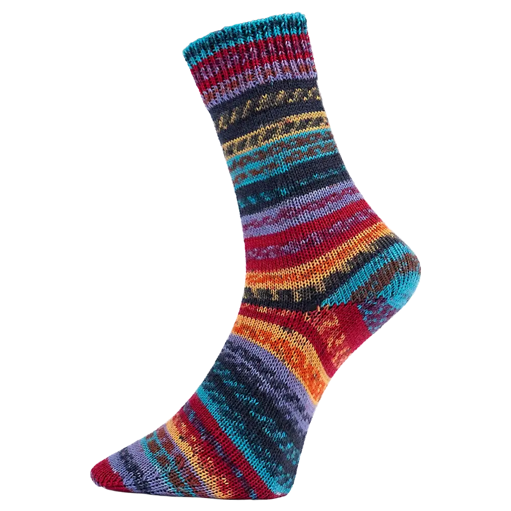 #Farbe_Pro Lana Fjord Socks Puzzle | 80
