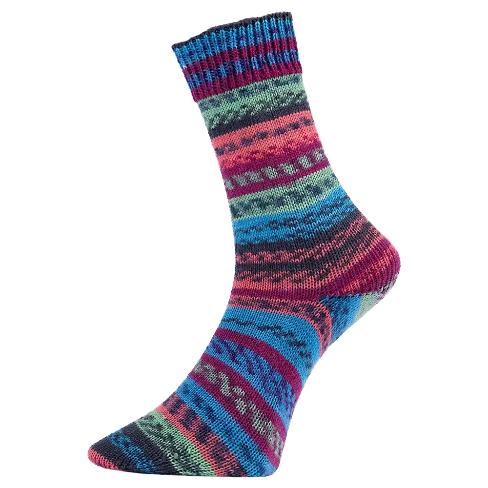 #Farbe_Pro Lana Fjord Socks Puzzle | 81
