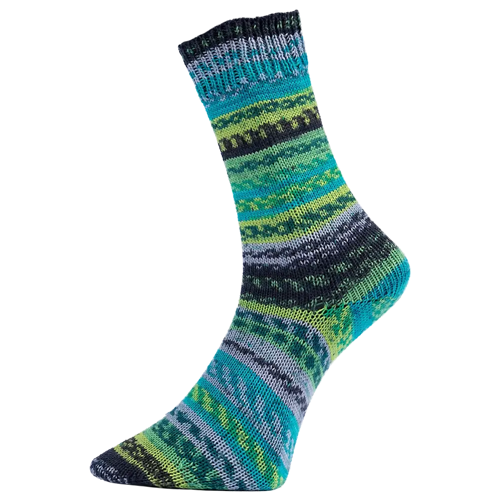 #Farbe_Pro Lana Fjord Socks Puzzle | 82