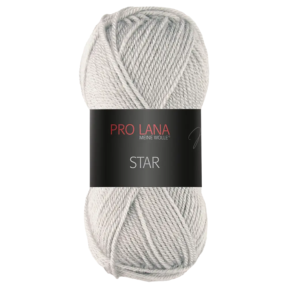 #Farbe_Pro Lana Star | 90 Hellgrau