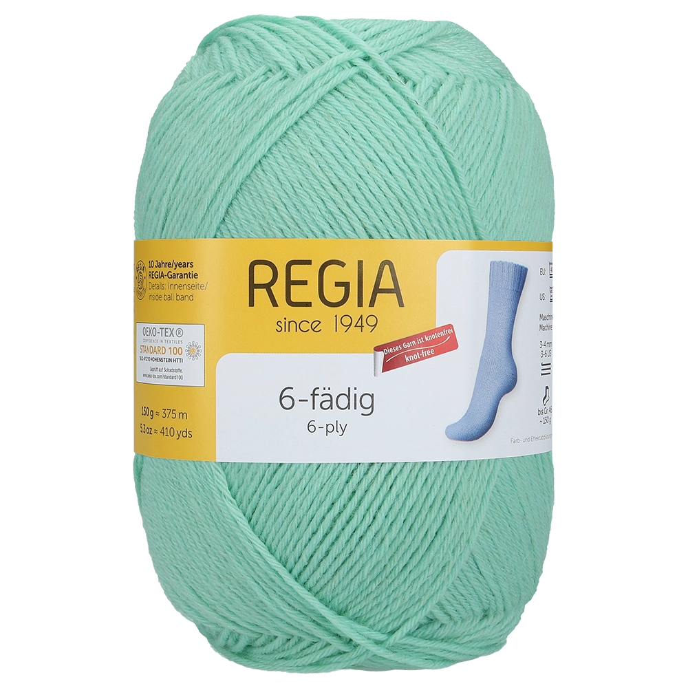 #Farbe_Regia 6-fach Uni | 1061 Aqua