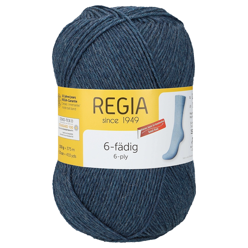 #Farbe_Regia 6-fach Uni | 2137 Jeans meliert