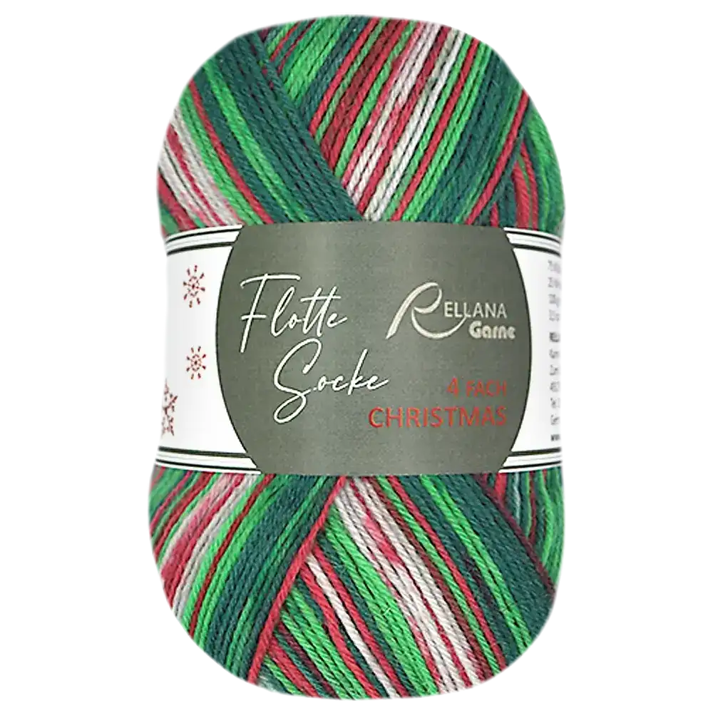 #Farbe_Rellana Flotte Socke Christmas 2025 | 2601