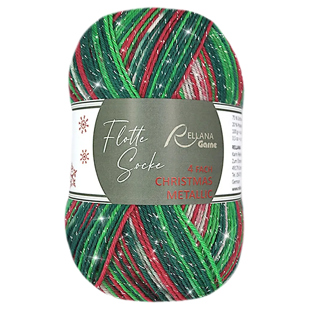 #Farbe_Rellana Flotte Socke Christmas 2025 | 2602
