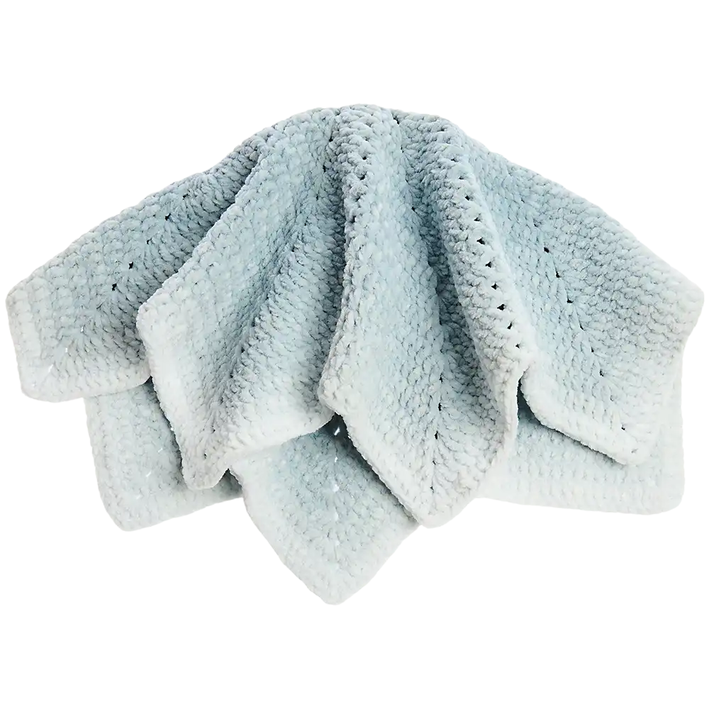 #Farbe_Rico Design Chenillove Dégradé | 004 Hellblau