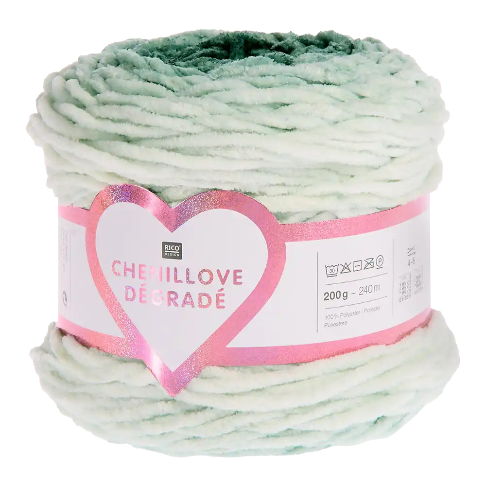 #Farbe_Rico Design Chenillove Dégradé | 006 Efeu