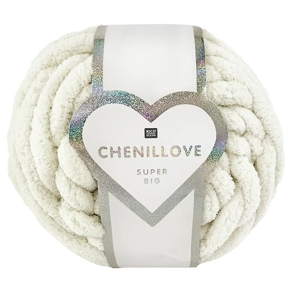 #Farbe_Rico Design Chenillove Super Big | 001 Creme