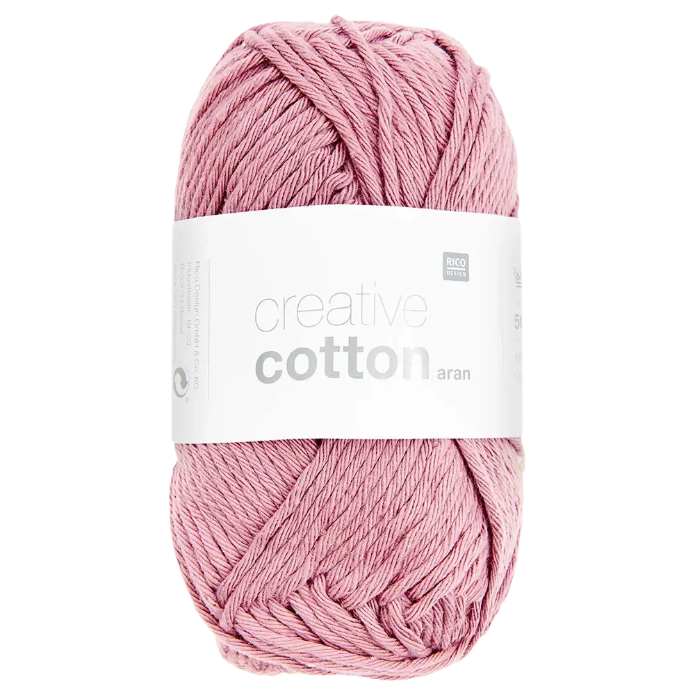 #Farbe_Rico Creativ Cotton Aran | 12 Smokey Berry