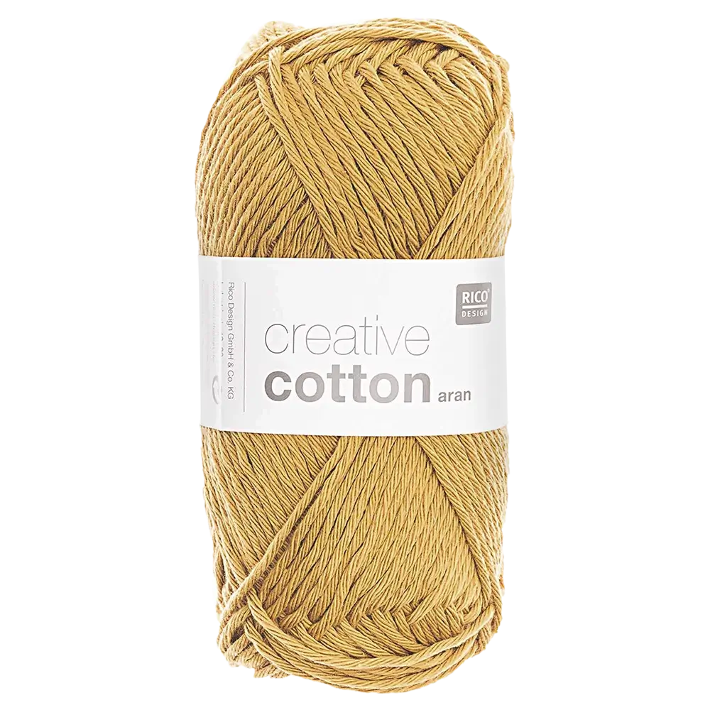 #Farbe_Rico Creativ Cotton Aran | 25 Mais