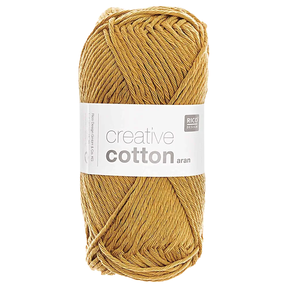 #Farbe_Rico Creativ Cotton Aran | 26 Safran