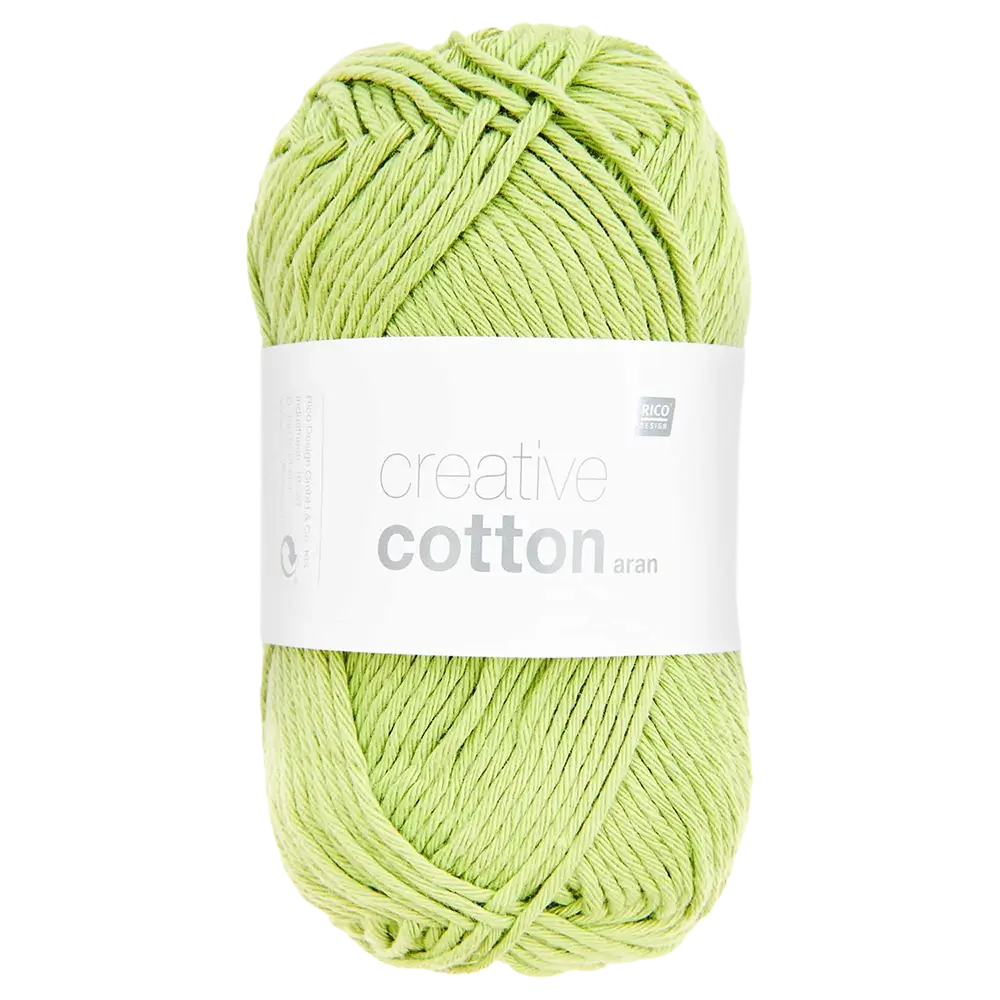 #Farbe_Rico Creativ Cotton Aran | 41 Pistazie