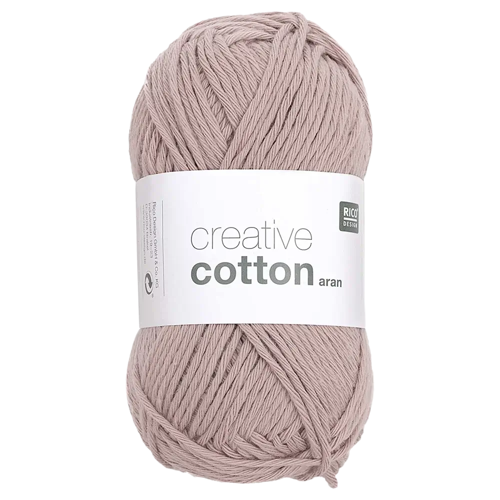 #Farbe_Rico Creativ Cotton Aran | 81 Staub