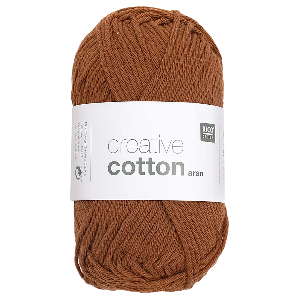 #Farbe_Rico Creativ Cotton Aran | 83 Kastanie