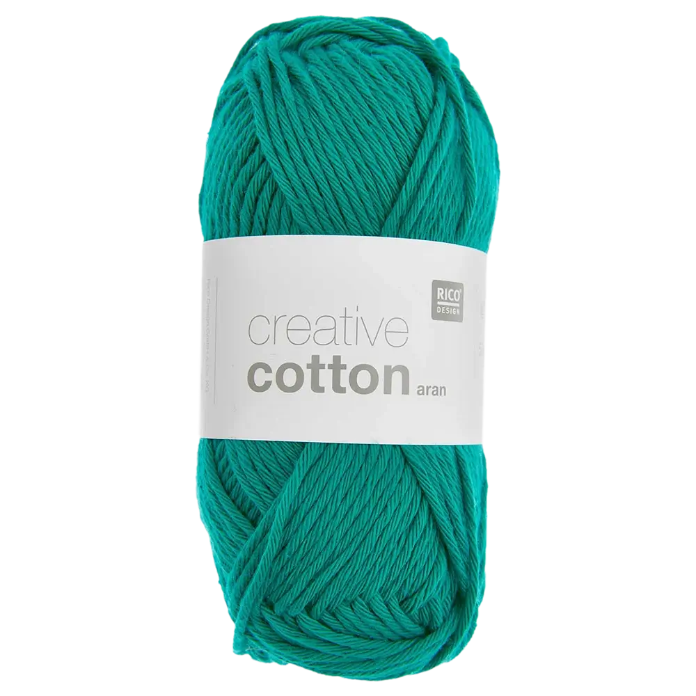 #Farbe_Rico Creativ Cotton Aran | 86 Aqua