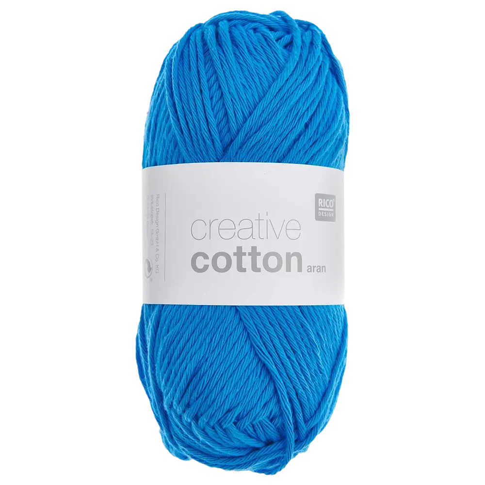 #Farbe_Rico Creativ Cotton Aran | 87 Enzian