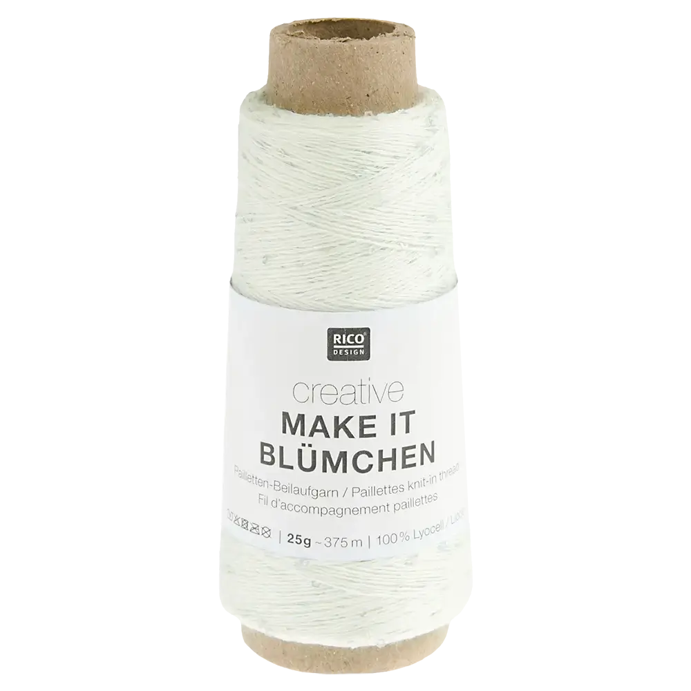 #Farbe_Rico Design Creativ Make it Blümchen | 004 Creme