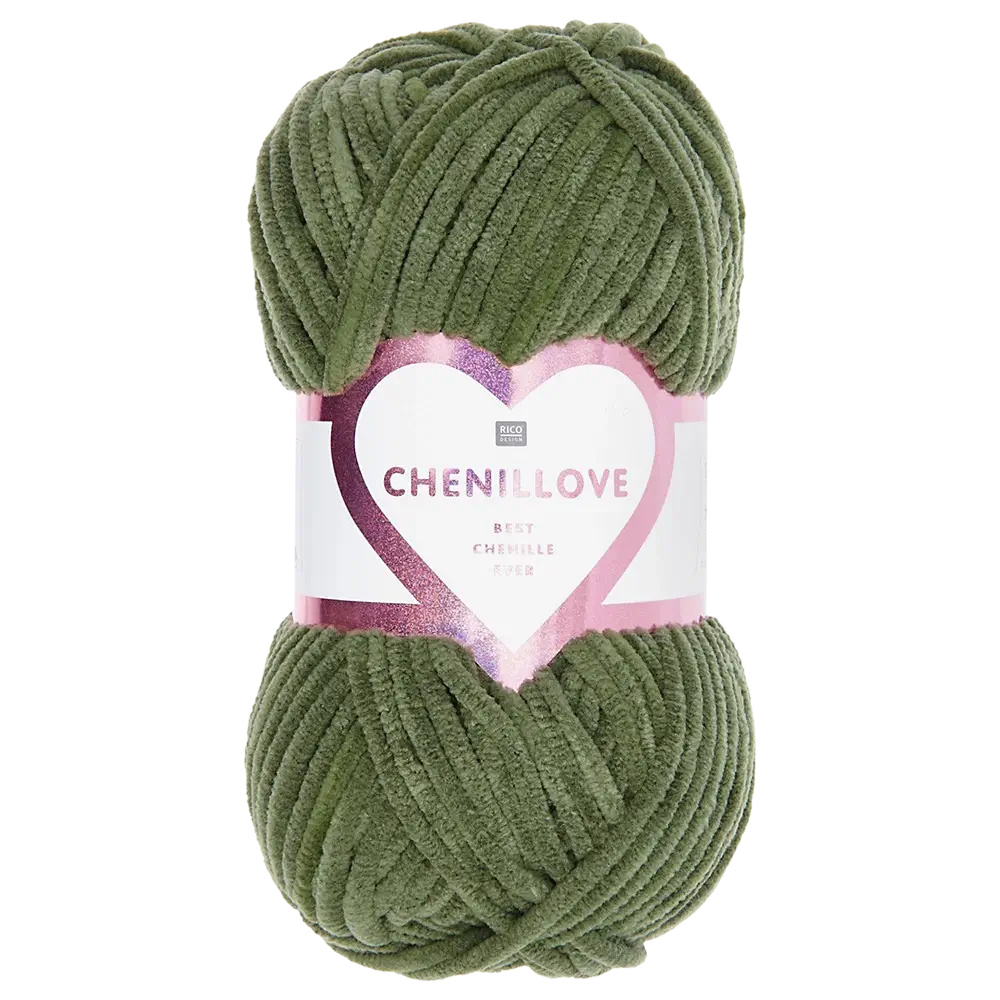 #Farbe_Rico Design Creative Chenillove | 024 Oliv