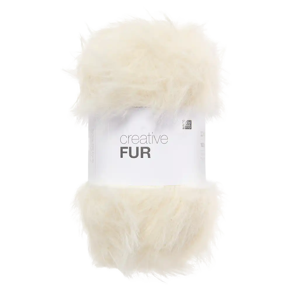 #Farbe_Rico Design Creative Fur | 001 Creme