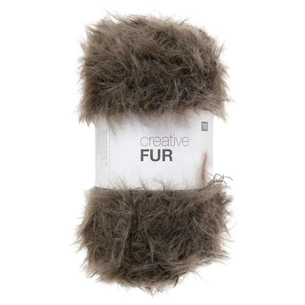 #Farbe_Rico Design Creative Fur | 005 Dark Khaki