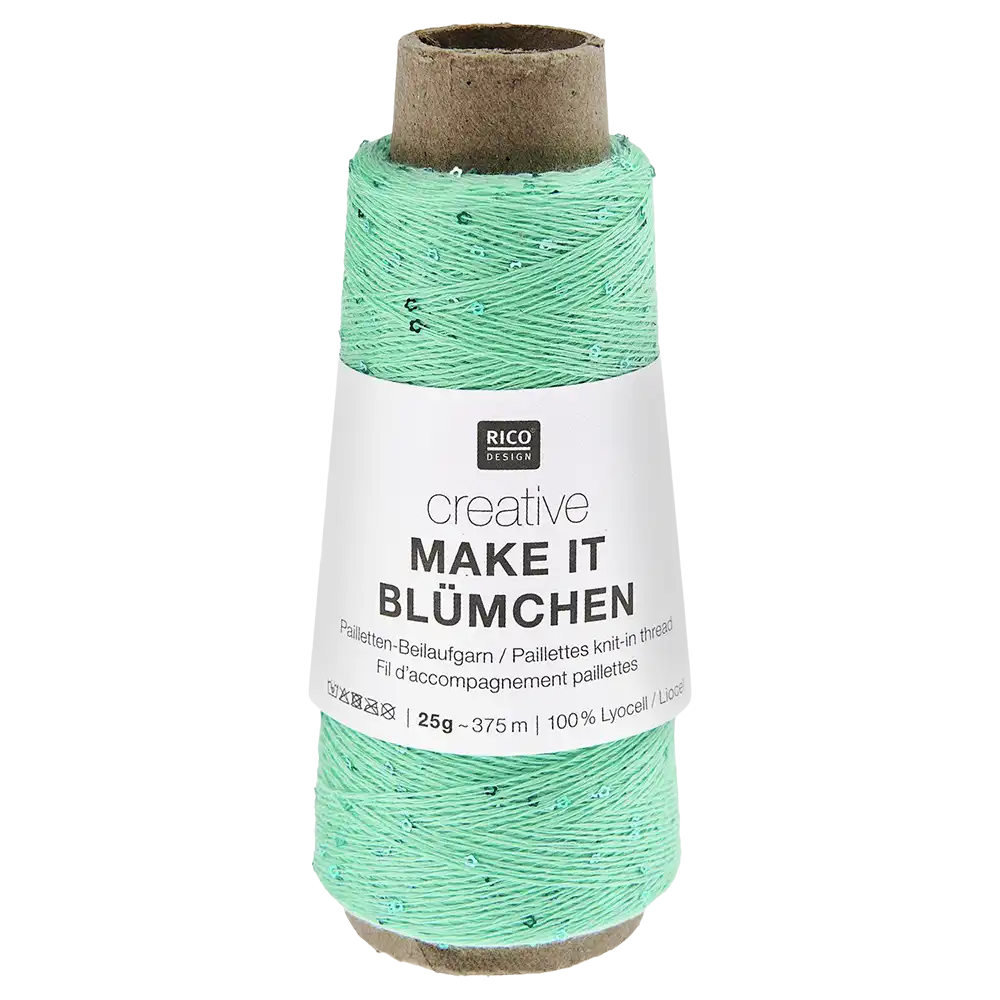 #Farbe_Rico Design Creative Make it Blümchen | 007 Türkis