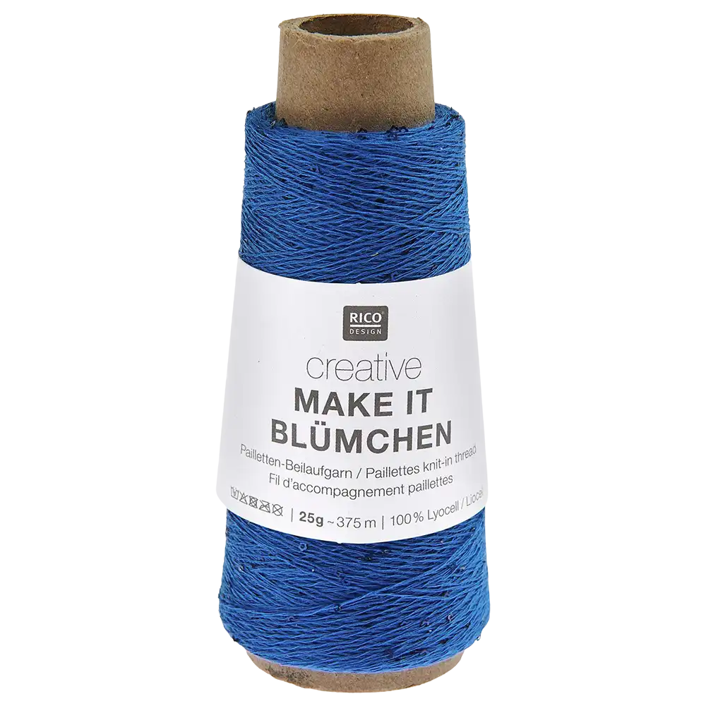 #Farbe_Rico Design Creative Make it Blümchen | 020 Blau