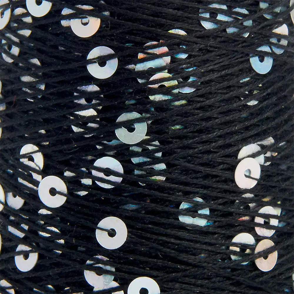 #Farbe_Rico Design Creative Make it Pailette | 012 Schwarz Silber