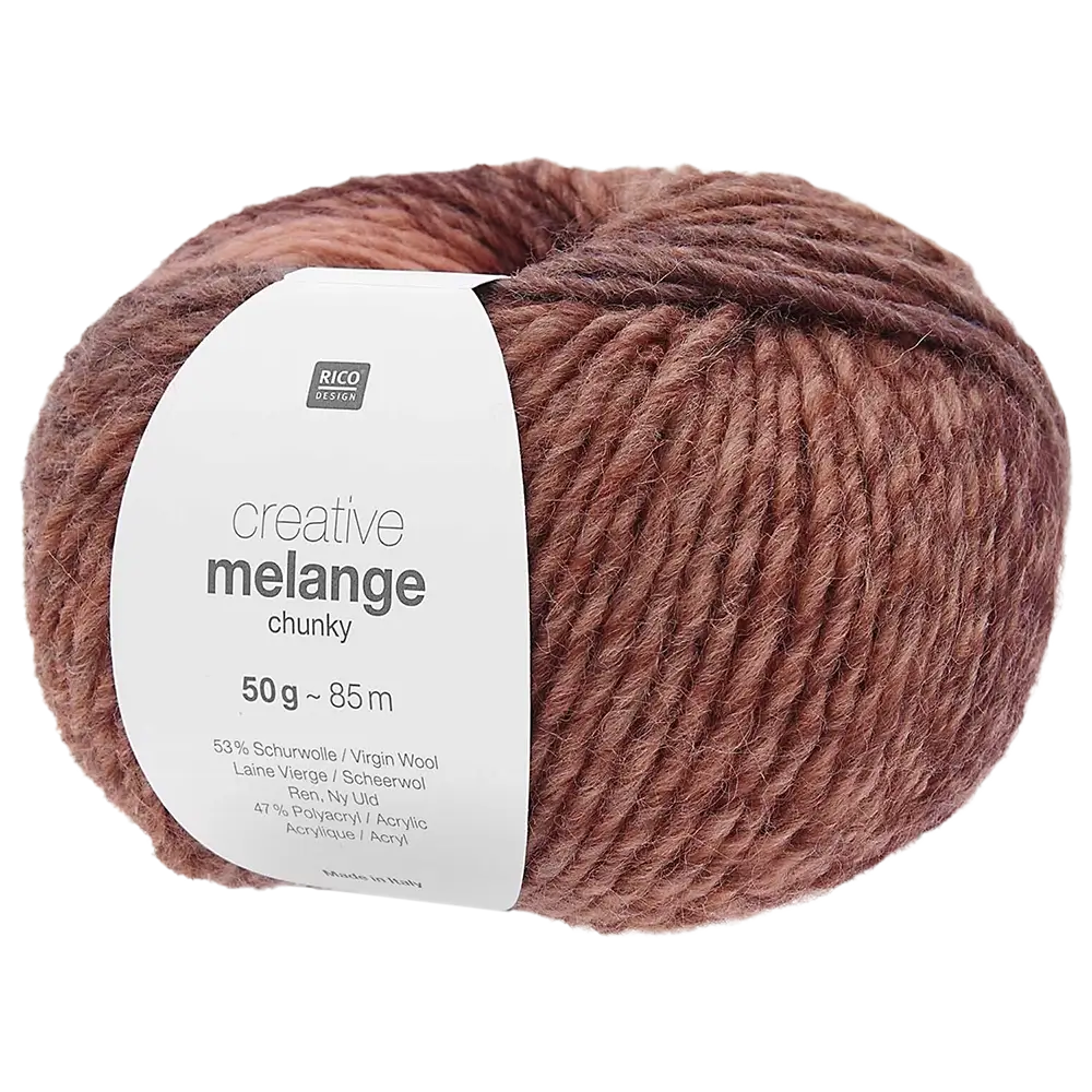 #Farbe_Rico Design Creative Melange Chunky | 076 Sundown
