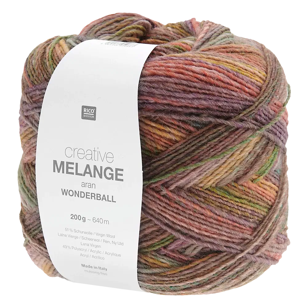 #Farbe_Rico Design Creative Melange Wonderball | 026 Terra