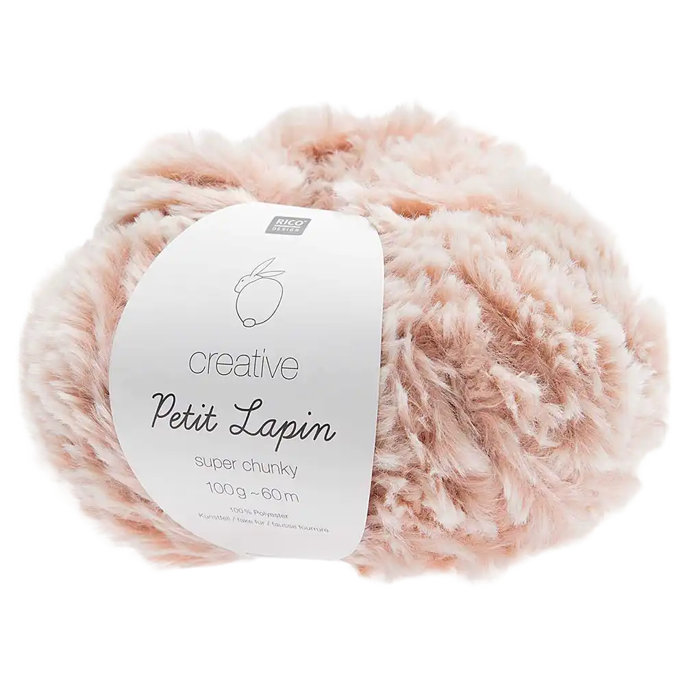 #Farbe_Rico Design Creative Petit Lapin Super Chunky | 002 Rosa