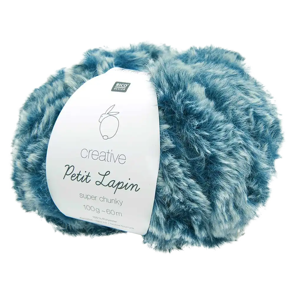 #Farbe_Rico Design Creative Petit Lapin Super Chunky | 015 Petrol