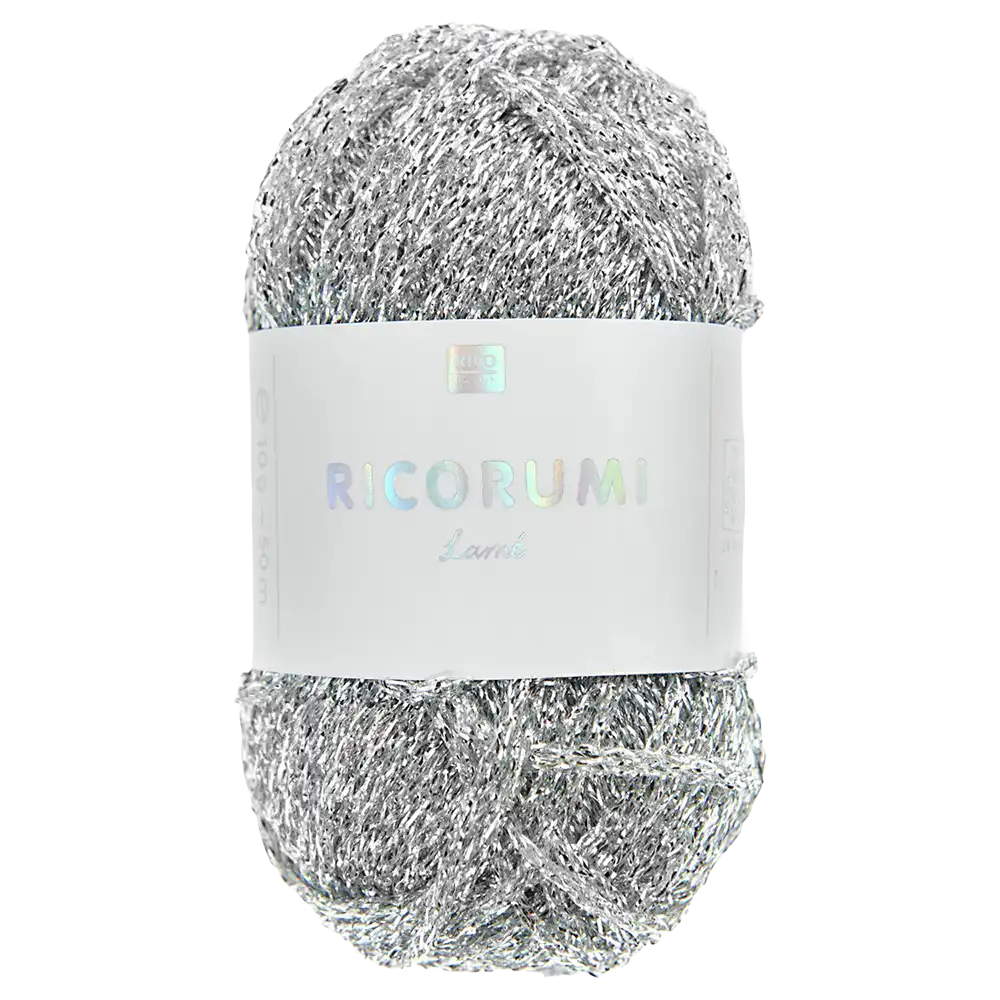#Farbe_Rico-Design Creative Ricorumi Lamé | 001 Silber
