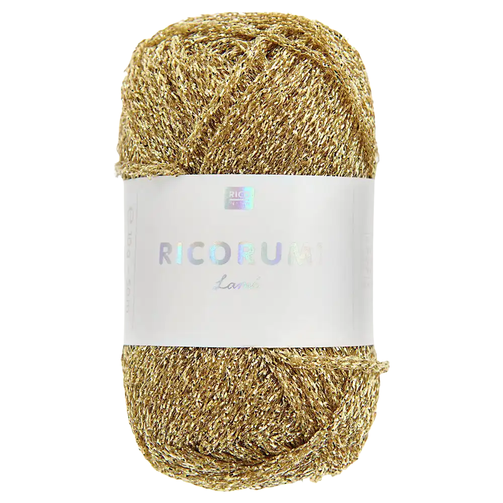 #Farbe_Rico-Design Creative Ricorumi Lamé | 002 Gold