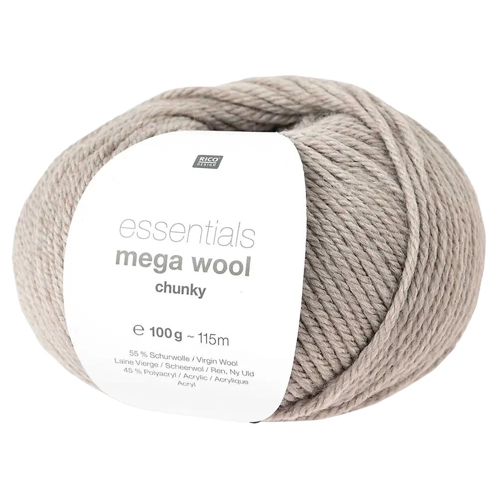 #Farbe_Rico Design Essentials Mega Wool Chunky | 002 Natur