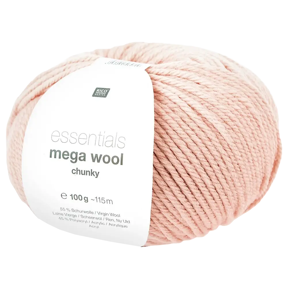 #Farbe_Rico Design Essentials Mega Wool Chunky | 003 Puder