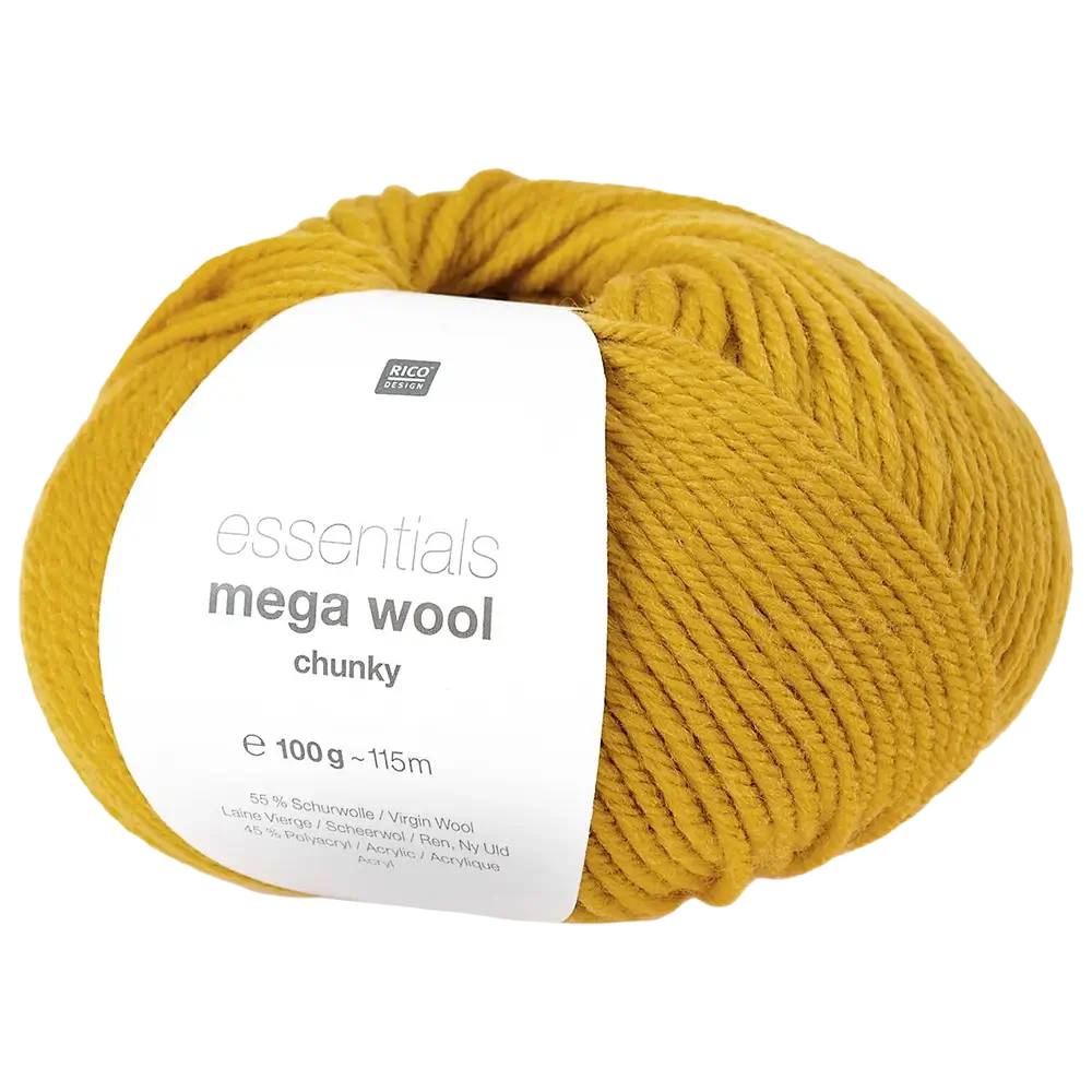 #Farbe_Rico Design Essentials Mega Wool Chunky | 006 Senf