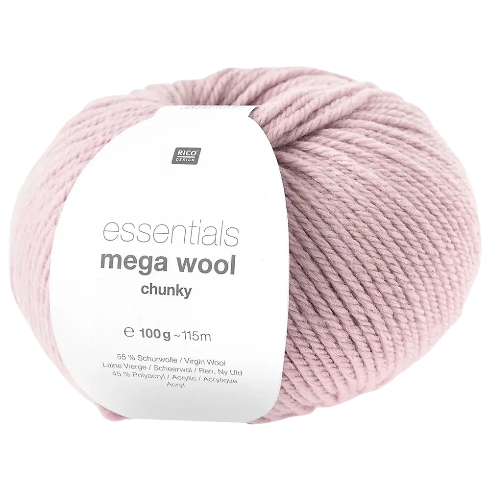 #Farbe_Rico Design Essentials Mega Wool Chunky | 007 Rosa