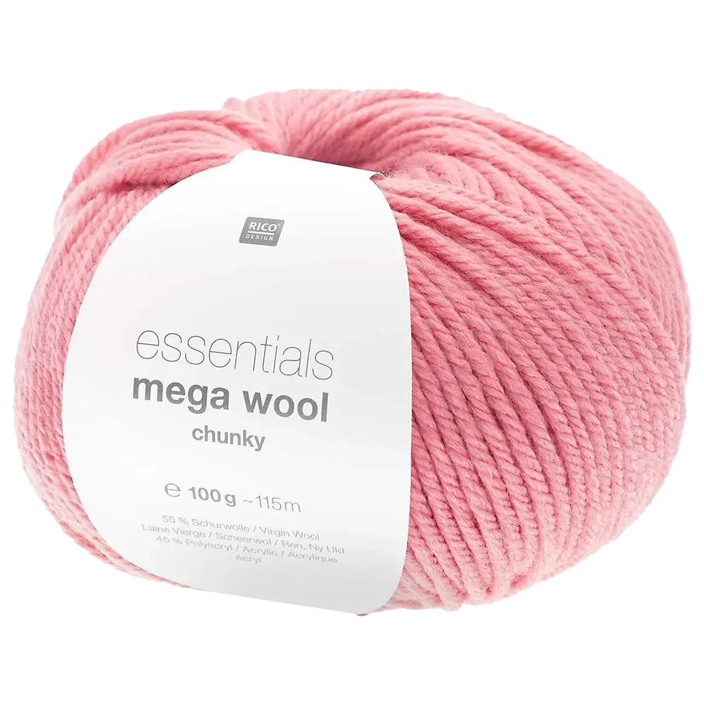 #Farbe_Rico Design Essentials Mega Wool Chunky | 018 Pink