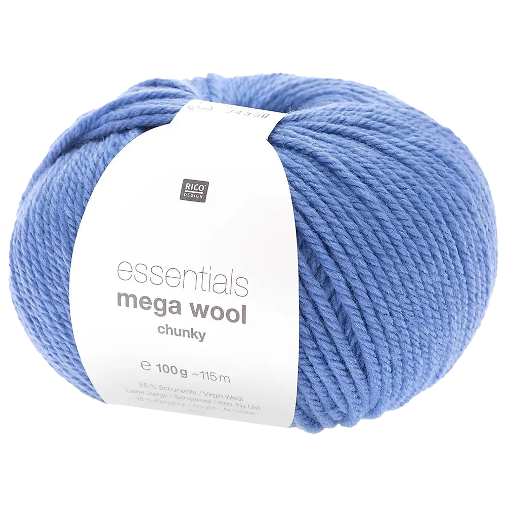 #Farbe_Rico Design Essentials Mega Wool Chunky | 019 Azur