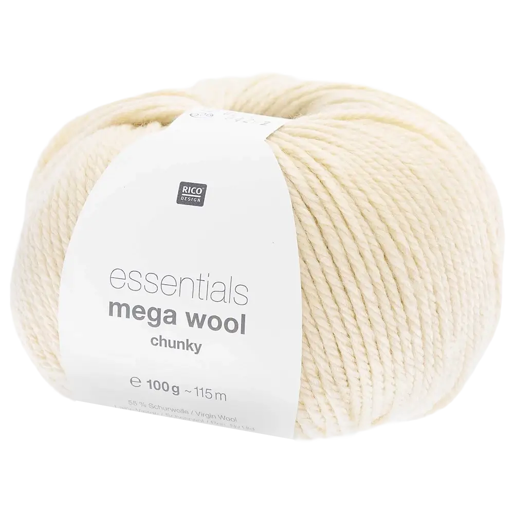 #Farbe_Rico Design Essentials Mega Wool Chunky | 020 Elfenbein