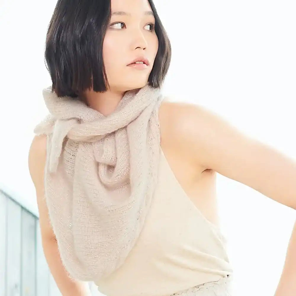 #Farbe_Rico Design Essentials Super Kid Mohair Loves Silk Glamorous Glitter | 002 Natur
