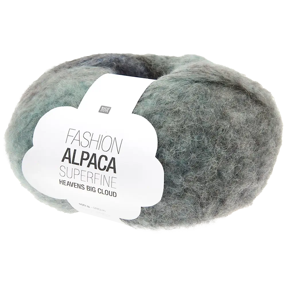 #Farbe_Rico Design Fashion Alpaca Superfine Heavens Big Cloud | 003 Vibrant