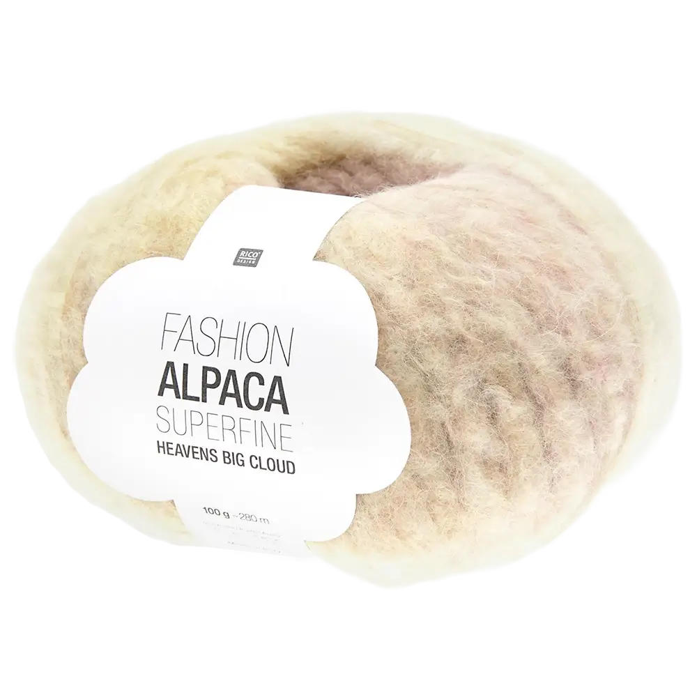 #Farbe_Rico Design Fashion Alpaca Superfine Heavens Big Cloud | 006 Pastel Shades