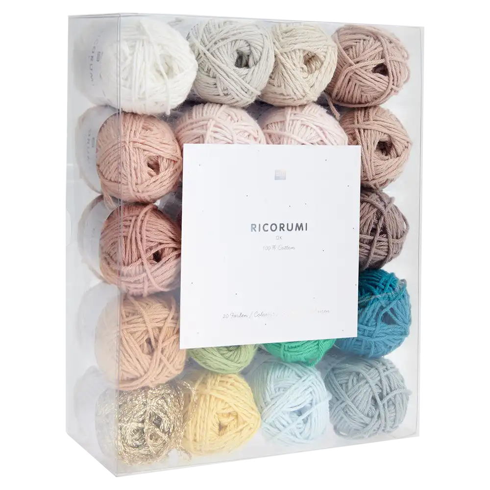 Garnset Ricorumi dk Weihnachtskrippe (20 Farben)
